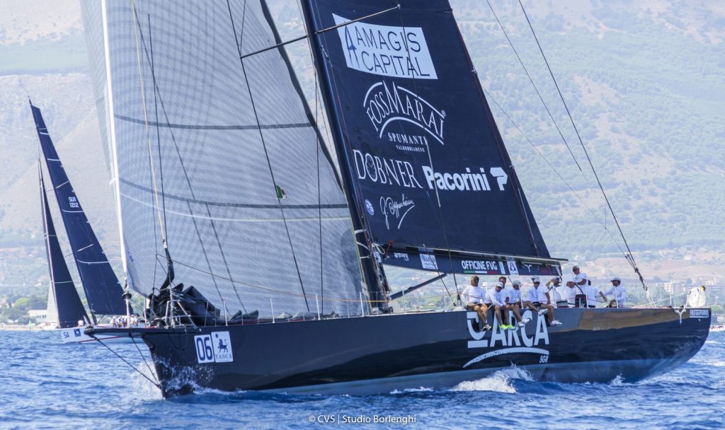 Echappée du peloton de tête 4 Palermo-Montecarlo