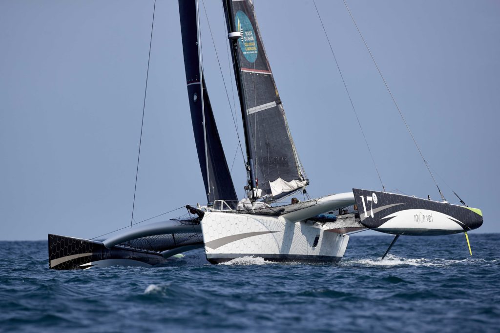 Two Yacht Club de Monaco boats on Route du Rhum start - Yacht Club de ...