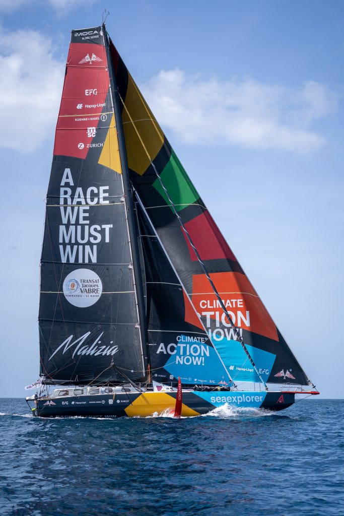 Malizia-Seaexplorer à la conquête de l’Atlantique 7 malizia