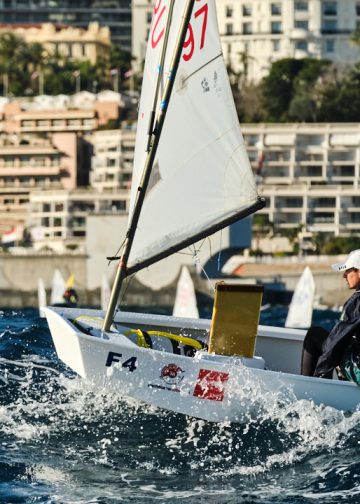 Monaco Optimist Team Race 5 optimist