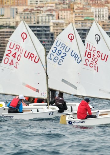 Monaco Optimist Team Race 4 optimist