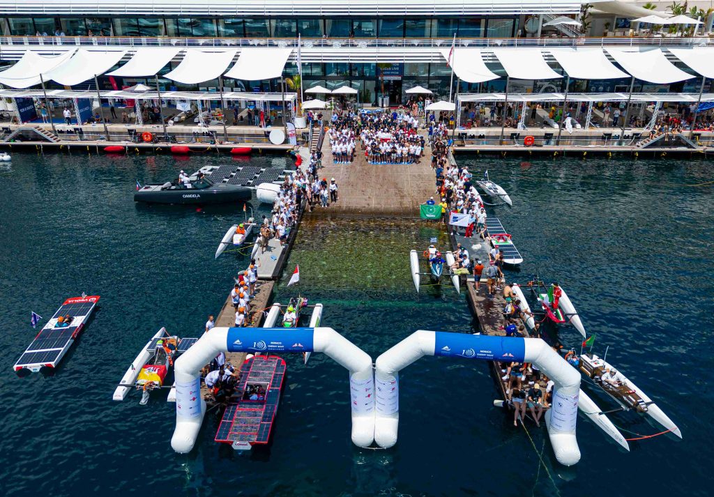 NatPower H completes hydrogen refueling of three boats competing in the Monaco Energy Boat Challenge 2024 8 Monaco Energy Boat Challenge course