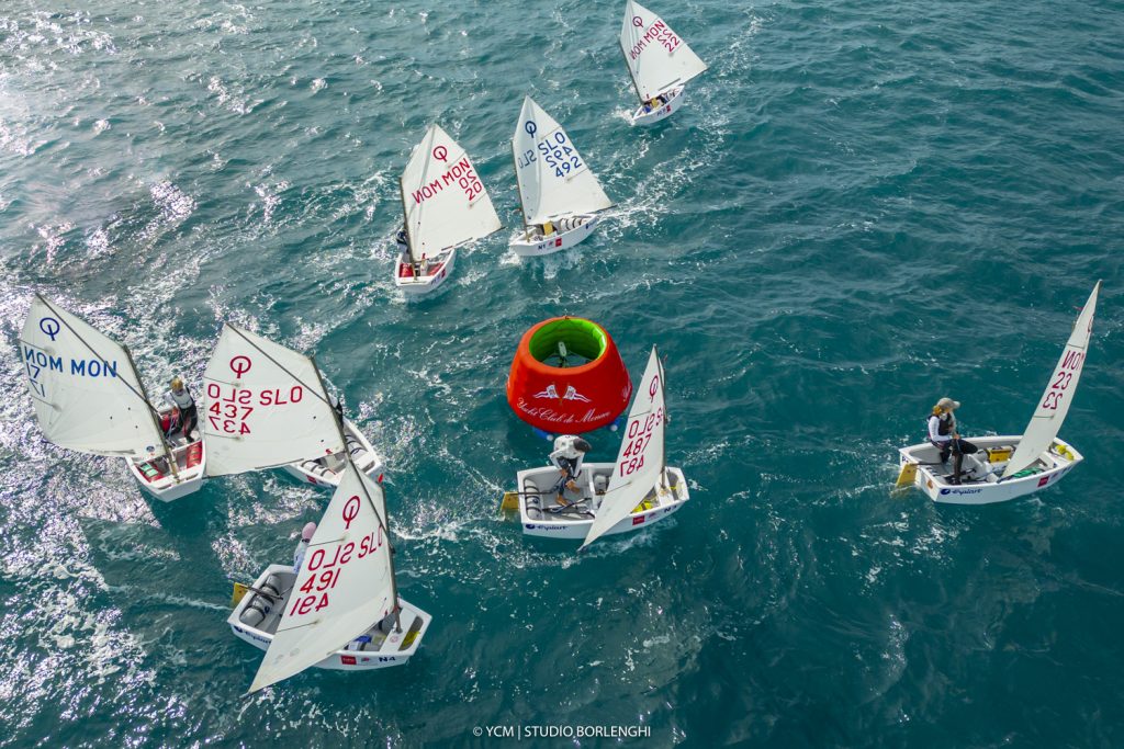 optimist à monaco pour le championnat