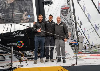 vendée globe race village avec boris herrmann