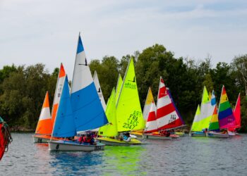 North Cup, régate nationale Hansa disputée à Berck,