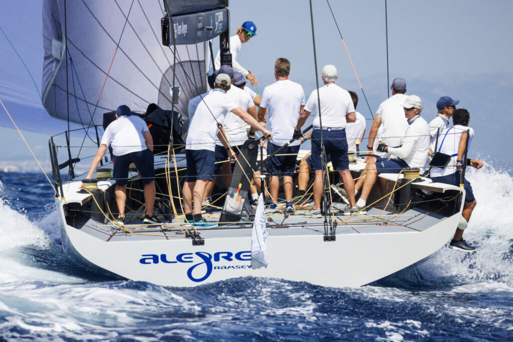52-footers get underway 1 PUERTO PORTALS 52 SUPER SERIES SAILING WEEK