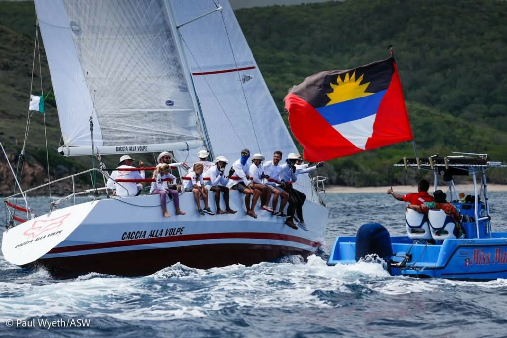 Carlone Falcone from Yacht Club de Monaco triumphs 3 Antigua Sailing Week 2025