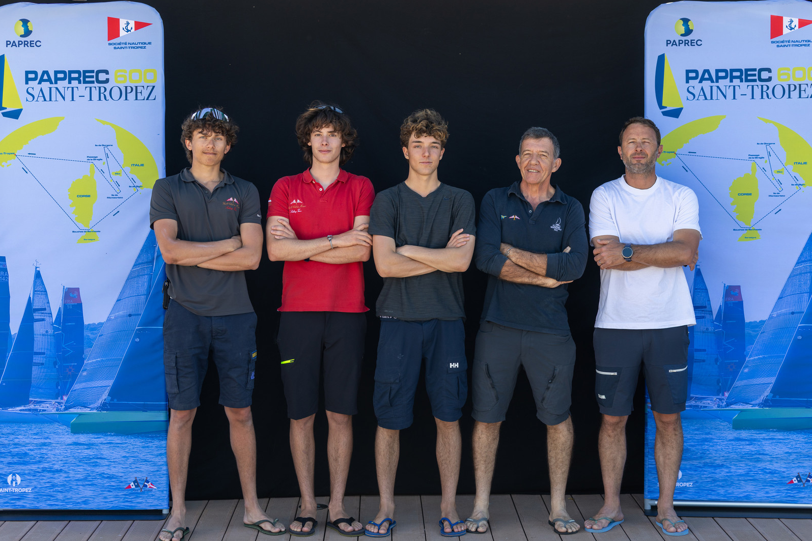 La jeunesse du Y.C.M. se hisse sur le podium à la Paprec 600 Saint-Tropez