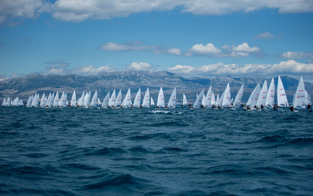 Jérémy Moutout intègre le rond or au Championnat d’Europe ILCA 7