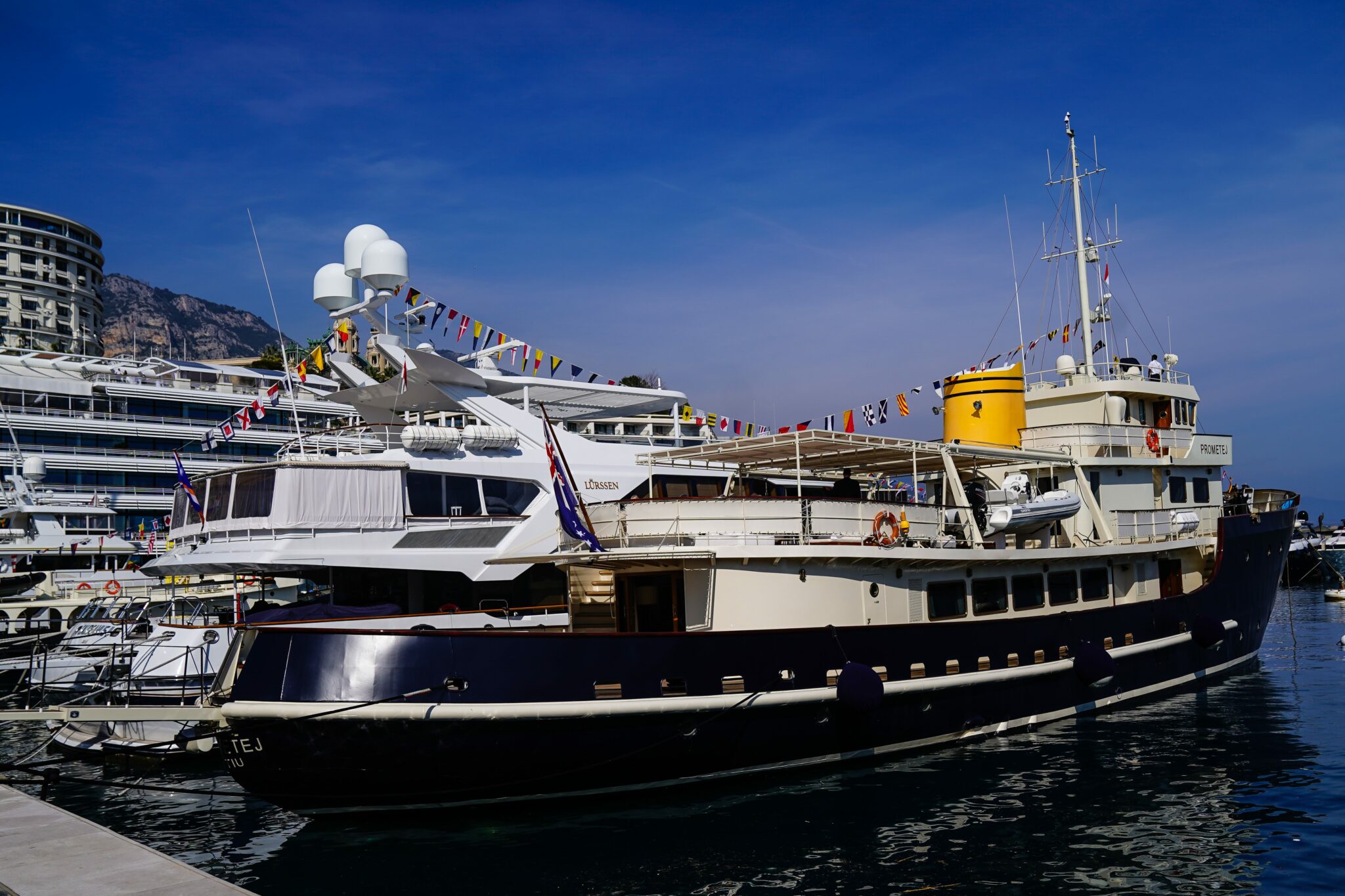 Inauguration of the first Explorer Dock  during the activities plans for the Ocean week at Yacht Club the Monaco , Wednesday, March 20, 2024.  Economy - (Photo by Spada/LaPresse)