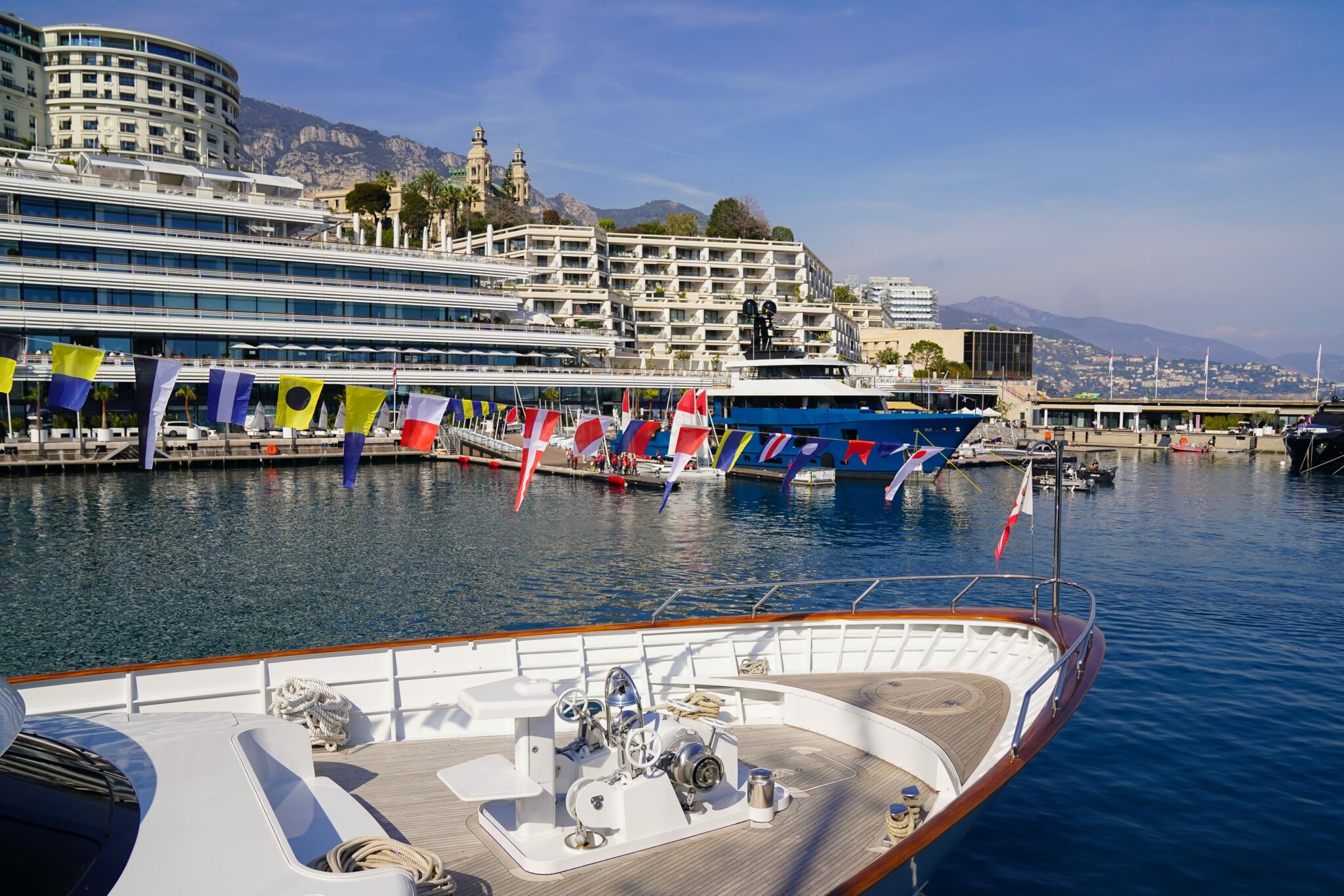 Inauguration of the first Explorer Dock during the activities plans for the Ocean week at Yacht Club the Monaco