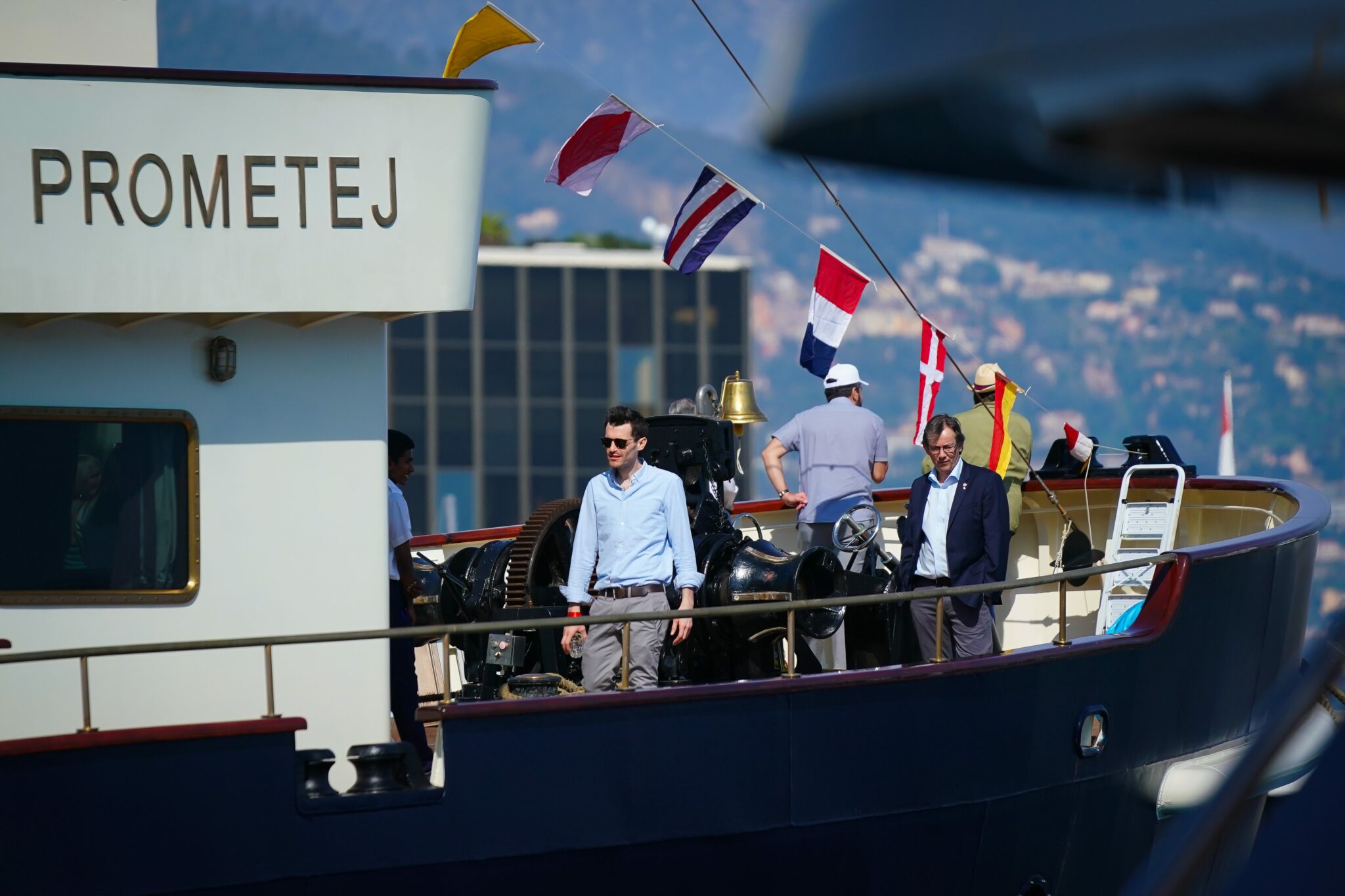 Inauguration of the first Explorer Dock  during the activities plans for the Ocean week at Yacht Club the Monaco , Wednesday, March 20, 2024.  Economy - (Photo by Spada/LaPresse)