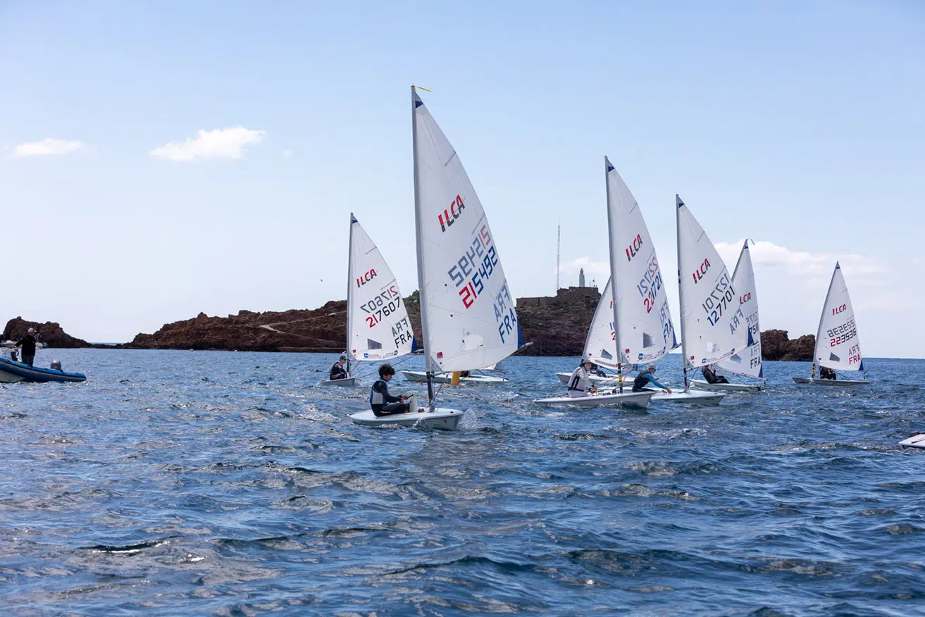 YCM juniors shine at the ILCA semi-national in Saint-Raphaël