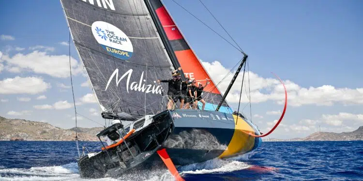 Une remontée acharnée : Team Malizia tient bon sur la plus longue étape de l’Ocean Race Europe
