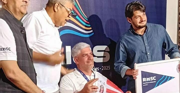 Nicolas Lelu médaillé d’or en Inde