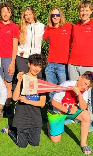 L’équipe ILCA du Yacht Club de Monaco en forme aux Sablettes