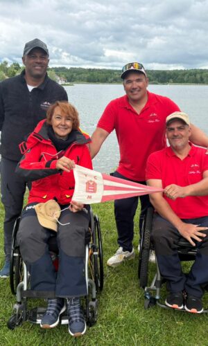 Le Y.C.M. était en lice au Championnat de France Handivalide Championnat de France Handivalide en double et National Solo Hansa – Lac de l’Ailette