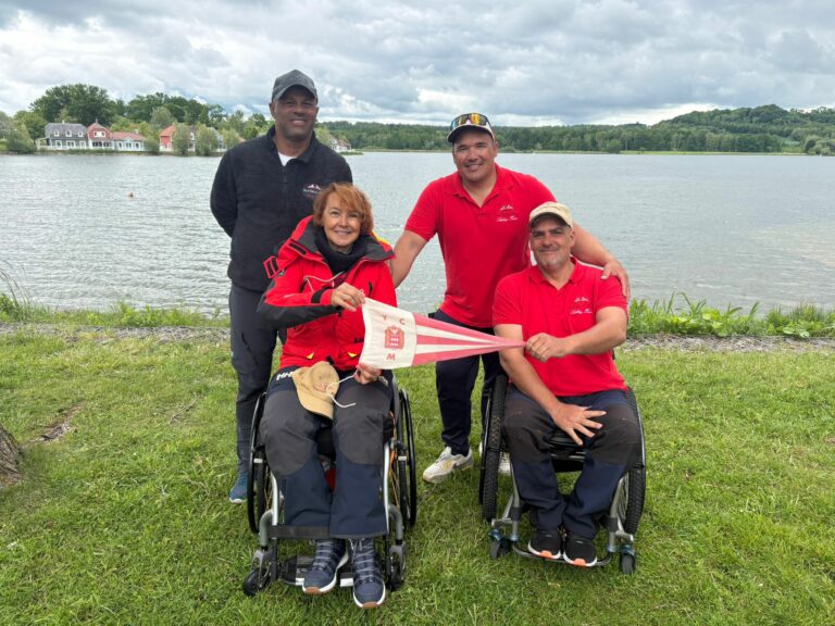 Le Y.C.M. était en lice au Championnat de France Handivalide Championnat de France Handivalide en double et National Solo Hansa – Lac de l’Ailette